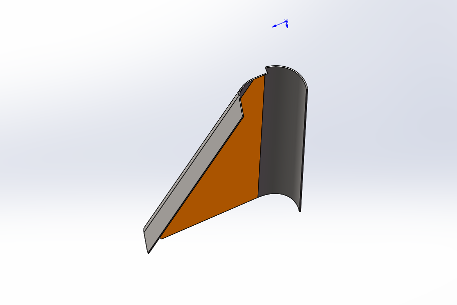 异形圆弧，怎么在钣金上刻线定位折弯？求大神指点，以下图片-博士钣金 - www.bsbanjin.com
