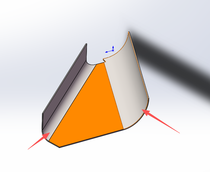 异形圆弧，怎么在钣金上刻线定位折弯？求大神指点，以下图片-博士钣金 - www.bsbanjin.com