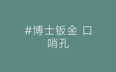#博士钣金 口哨孔-博士钣金 - www.bsbanjin.com